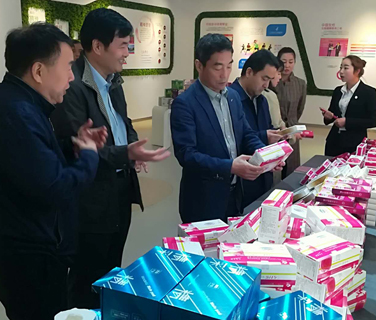 陜西省工信廳領導到三八婦樂調研